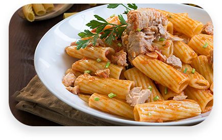 RECETA DE CANUTOS CON ATÚN Y CEBOLLA CHINA DON VITTORIO