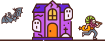 Halloween casa embrujada
