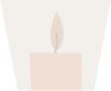 Ilustración de cera de velas