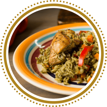 Receta de arroz con pollo peruano